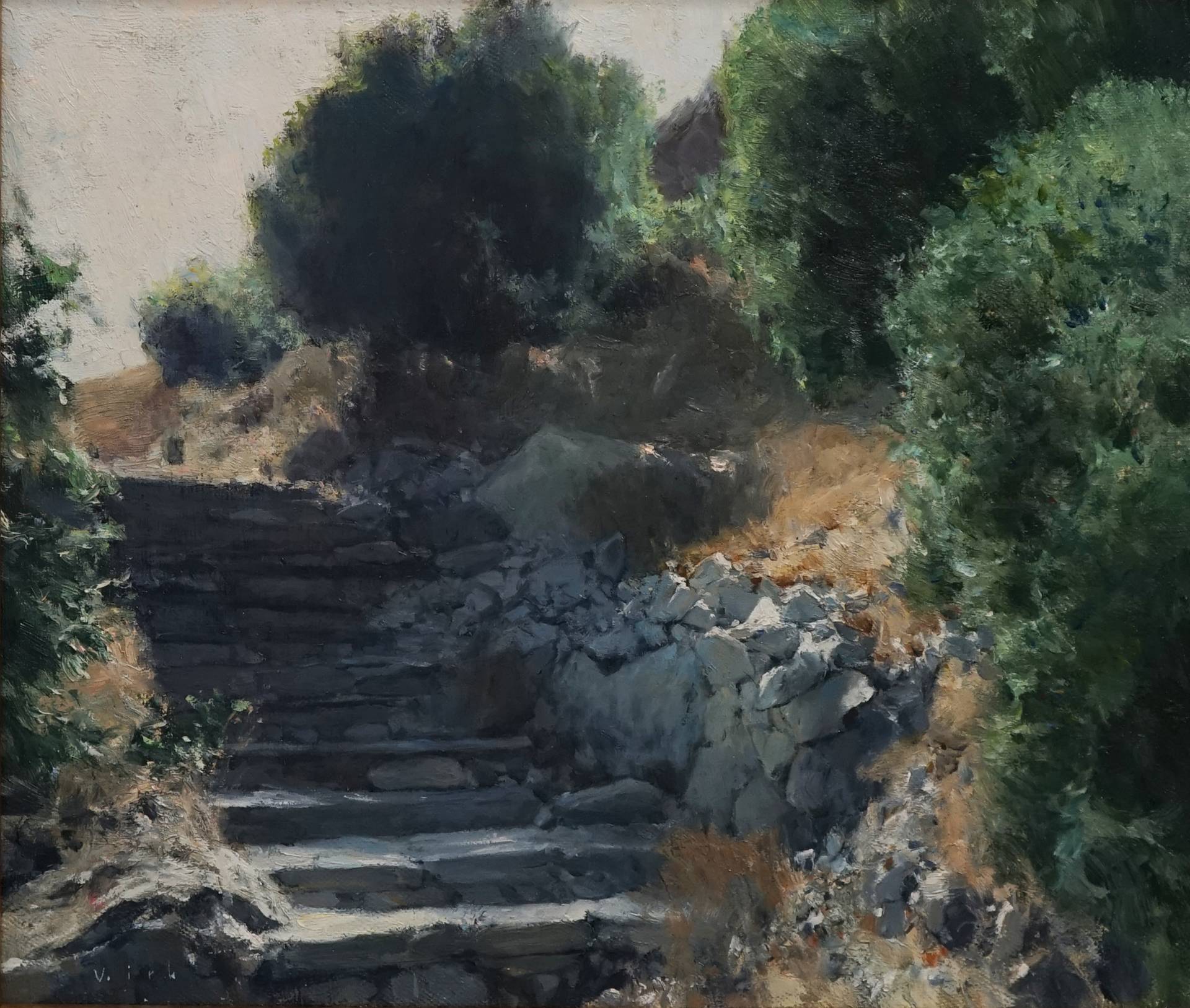 Steps, Vladimir Kirillov, Buy the painting Oil