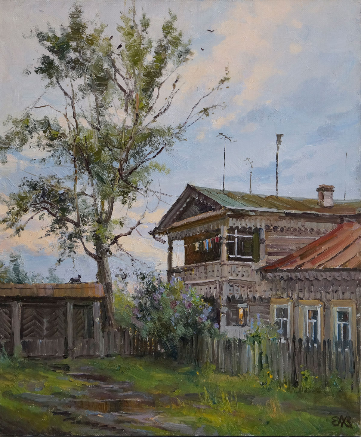 Old House. Kukmor - 1, Alexey Efremov, Buy the painting Oil