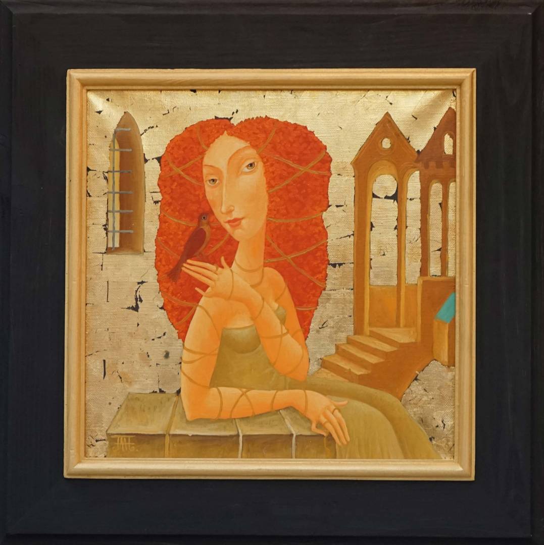Red-haired - 1, Alla Lipatova, Buy the painting Oil