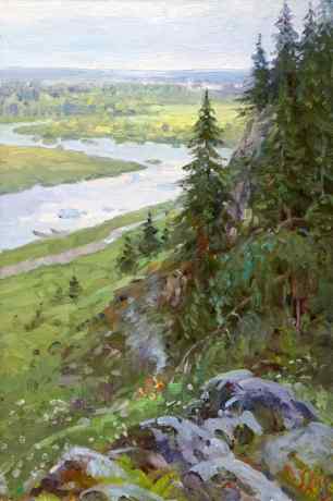 On the Bend of Chusovaya River