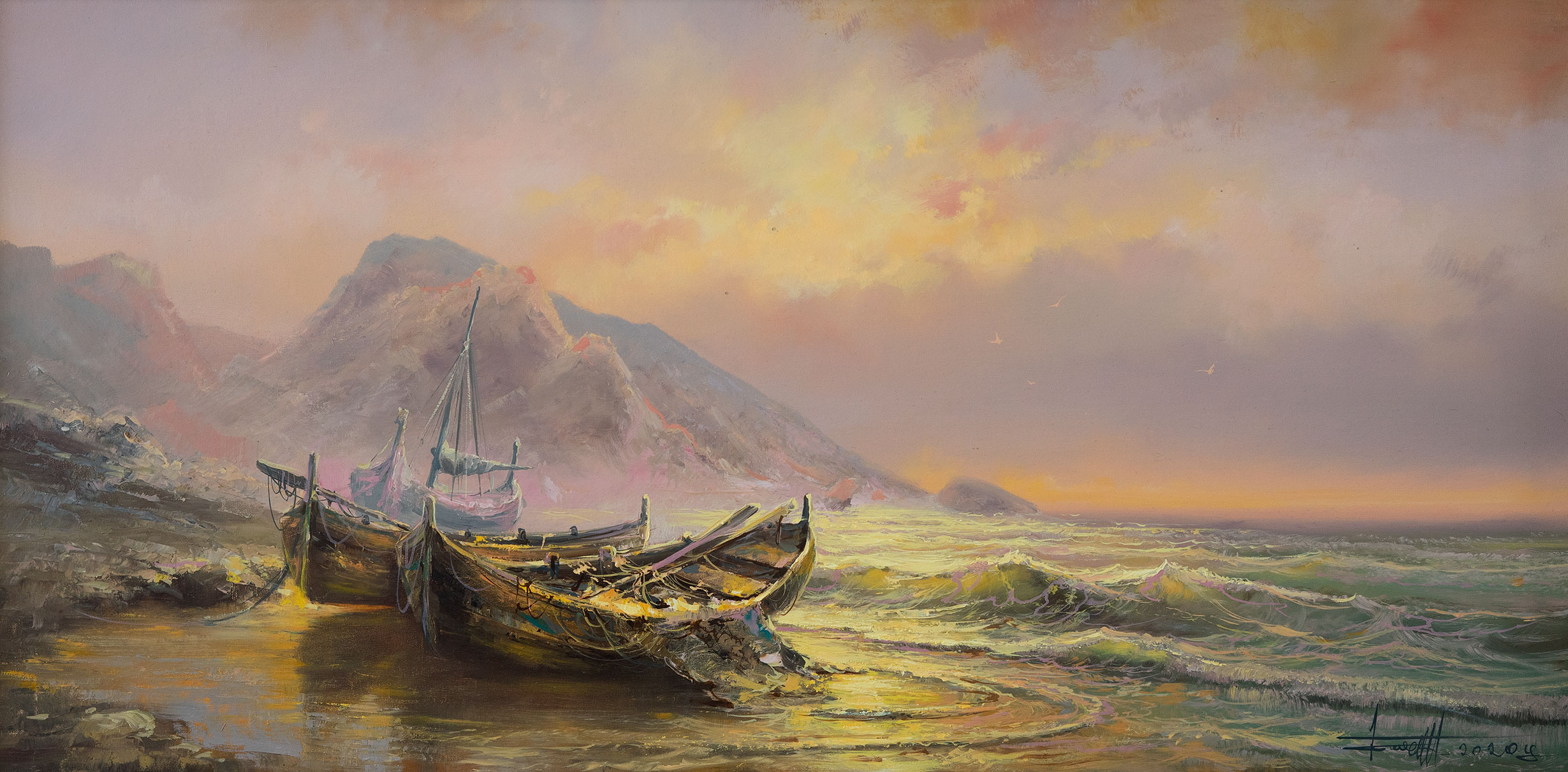 Warm Sea - 1, Dmitry Balakhonov, Buy the painting Oil