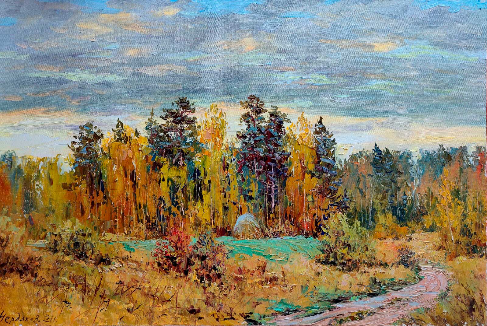 It Was Getting Late - 1, Vyacheslav Cherdakov, Buy the painting Oil
