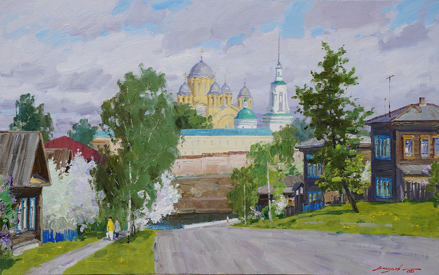 Spring in Verkhoturye - 1, Dmitry Vasiliev, Buy the painting Oil