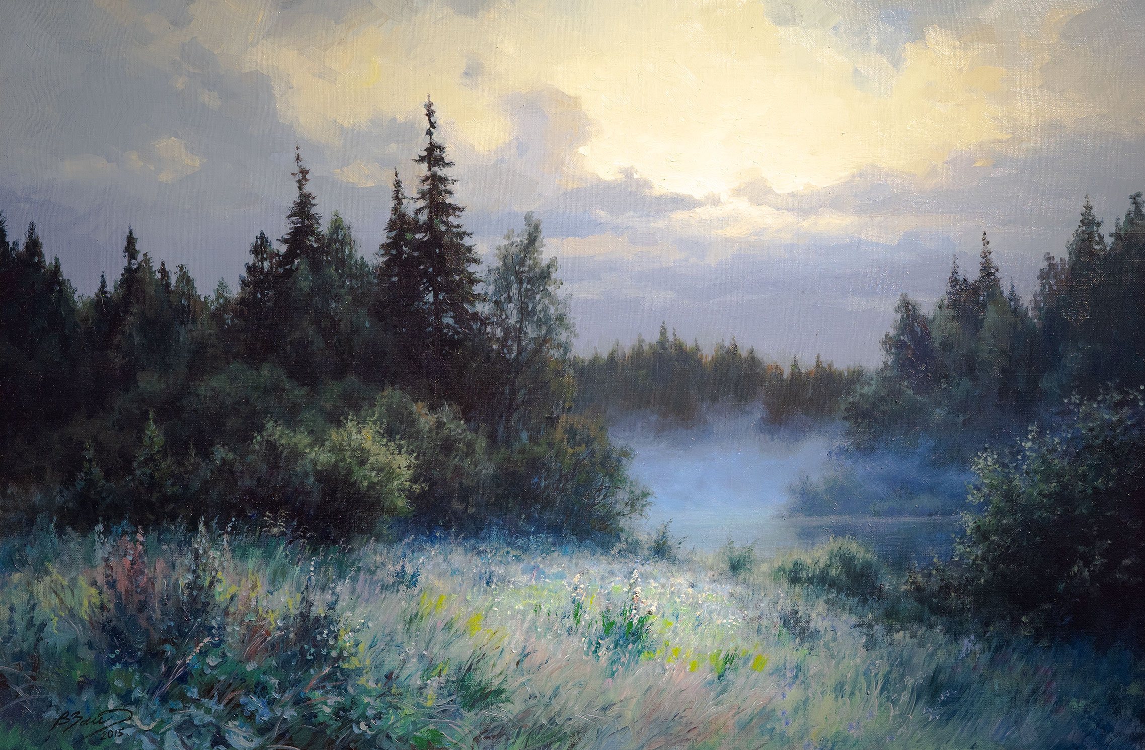 At dusk - 1, Vadim Zainullin, Buy the painting Oil