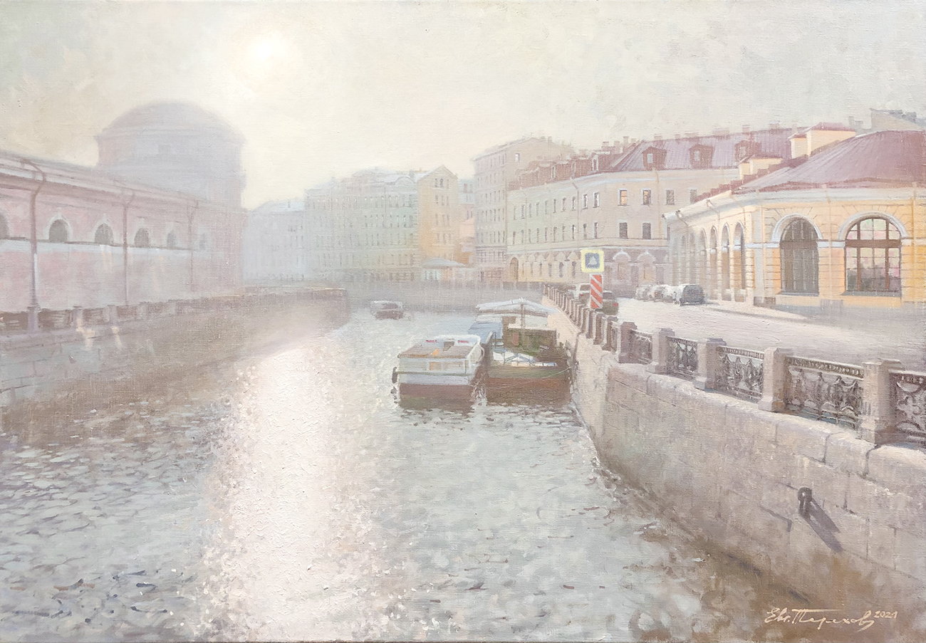 Evening on Moika - 1, Eugene Terekhov, Buy the painting Oil