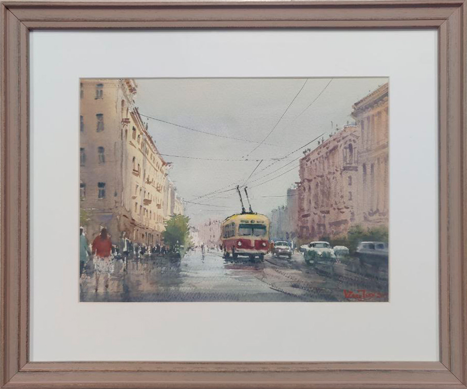 Moscow - 1, Vladimir Zarutsky, Buy the painting Watercolor