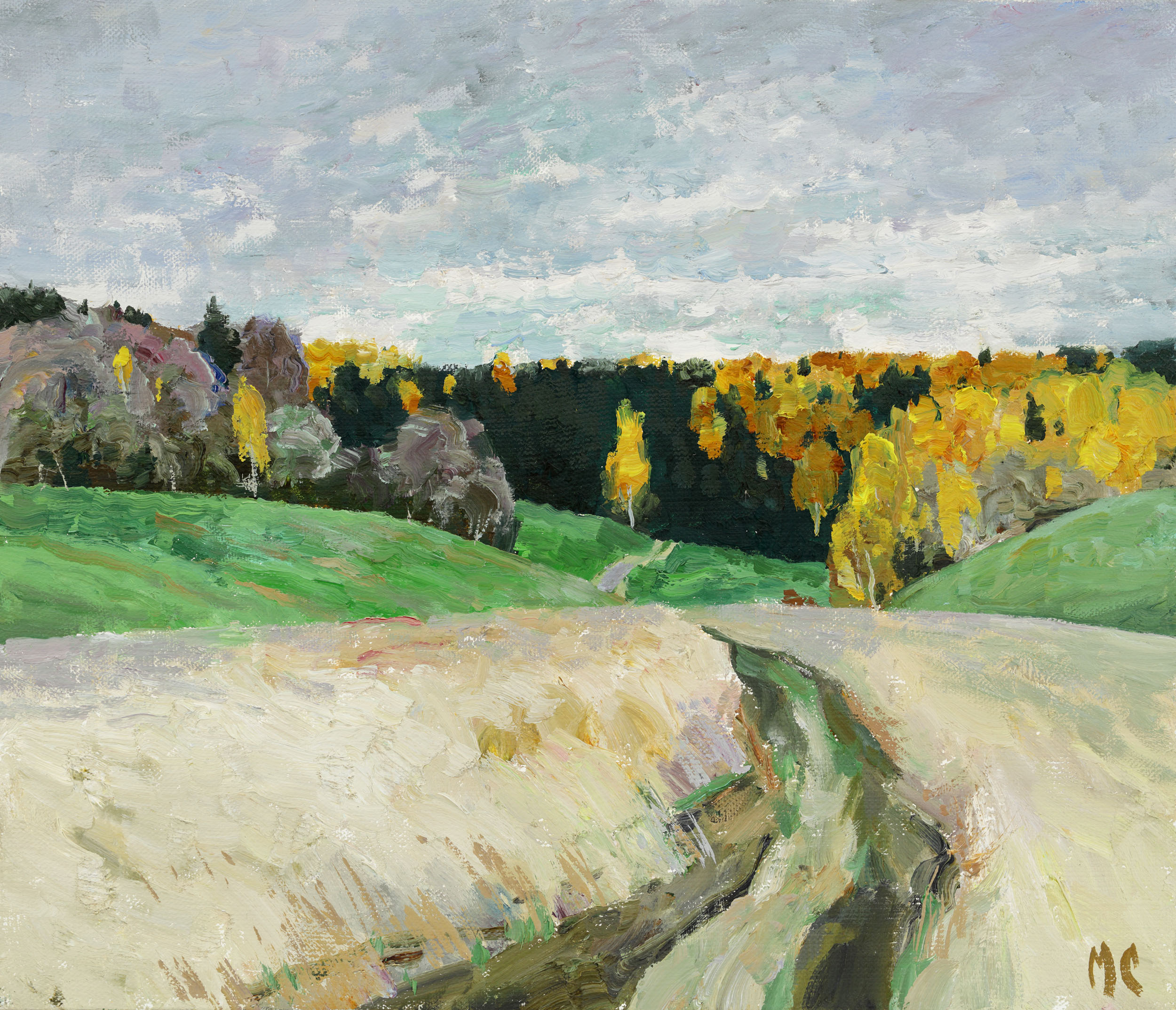 Autumn Meadows  - 1, Stas Miroshnikov, Buy the painting Oil