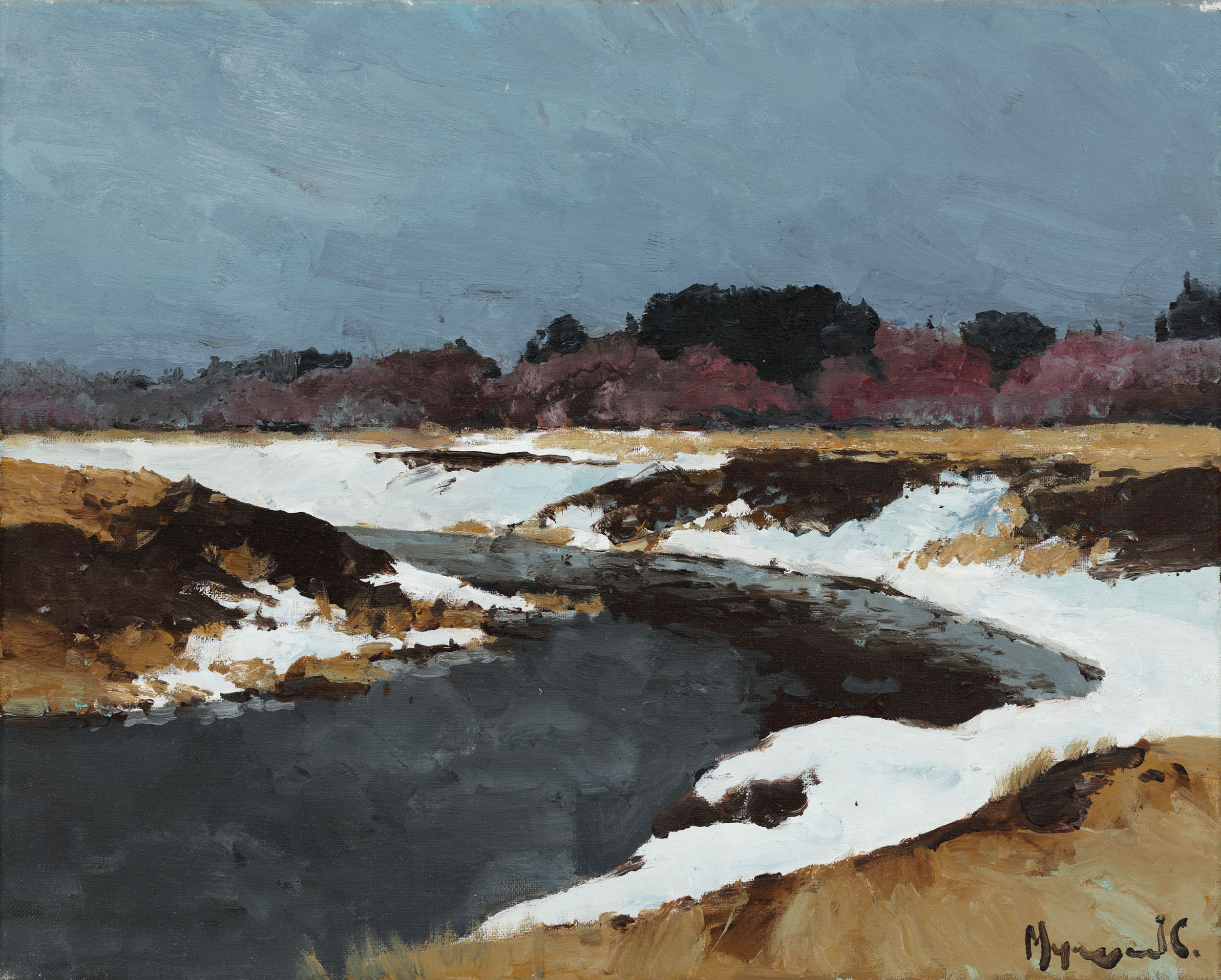 Spring River - 1, Stas Miroshnikov, Buy the painting Oil