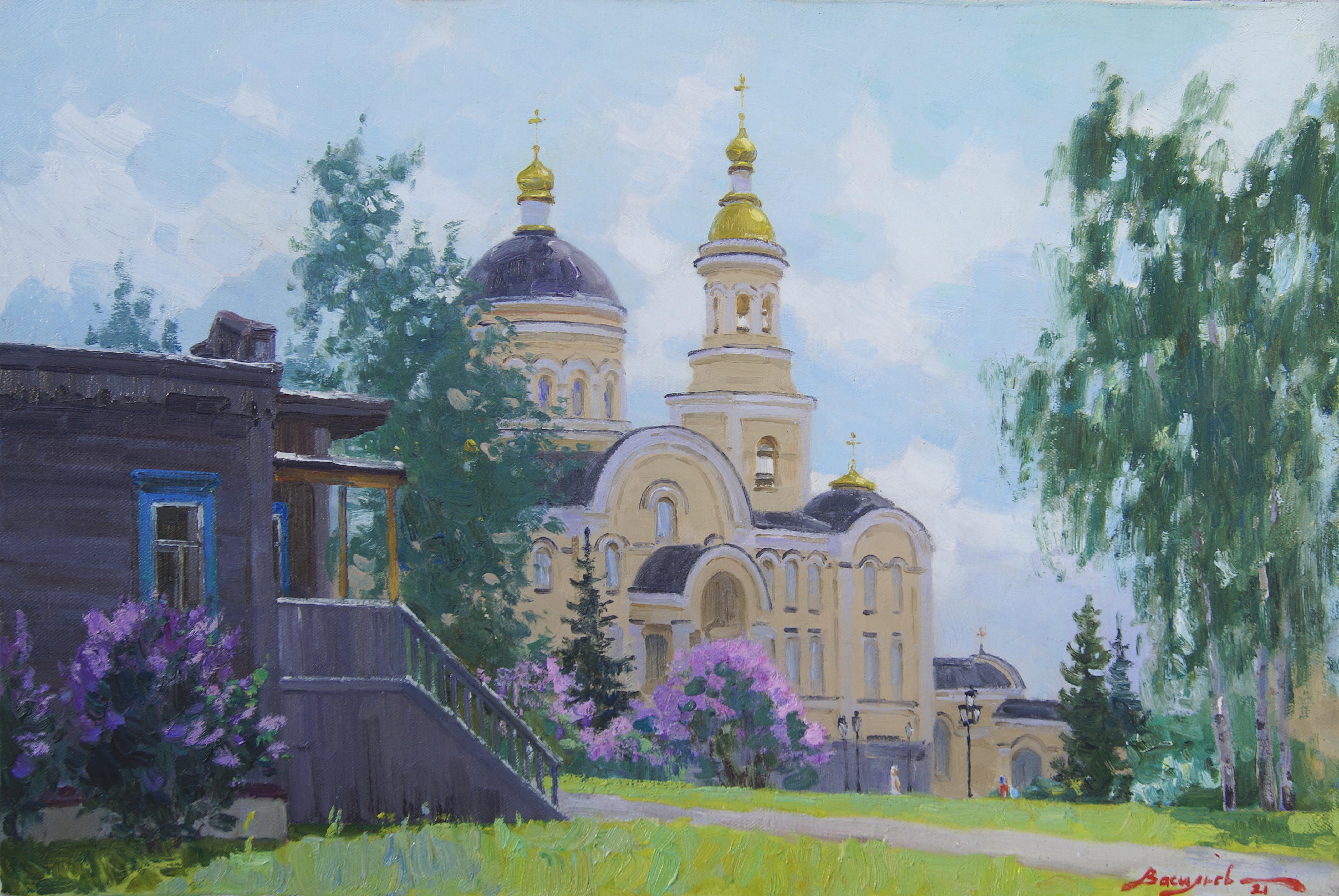 The Noon at the Merkushino - 1, Dmitry Vasiliev, Buy the painting Oil