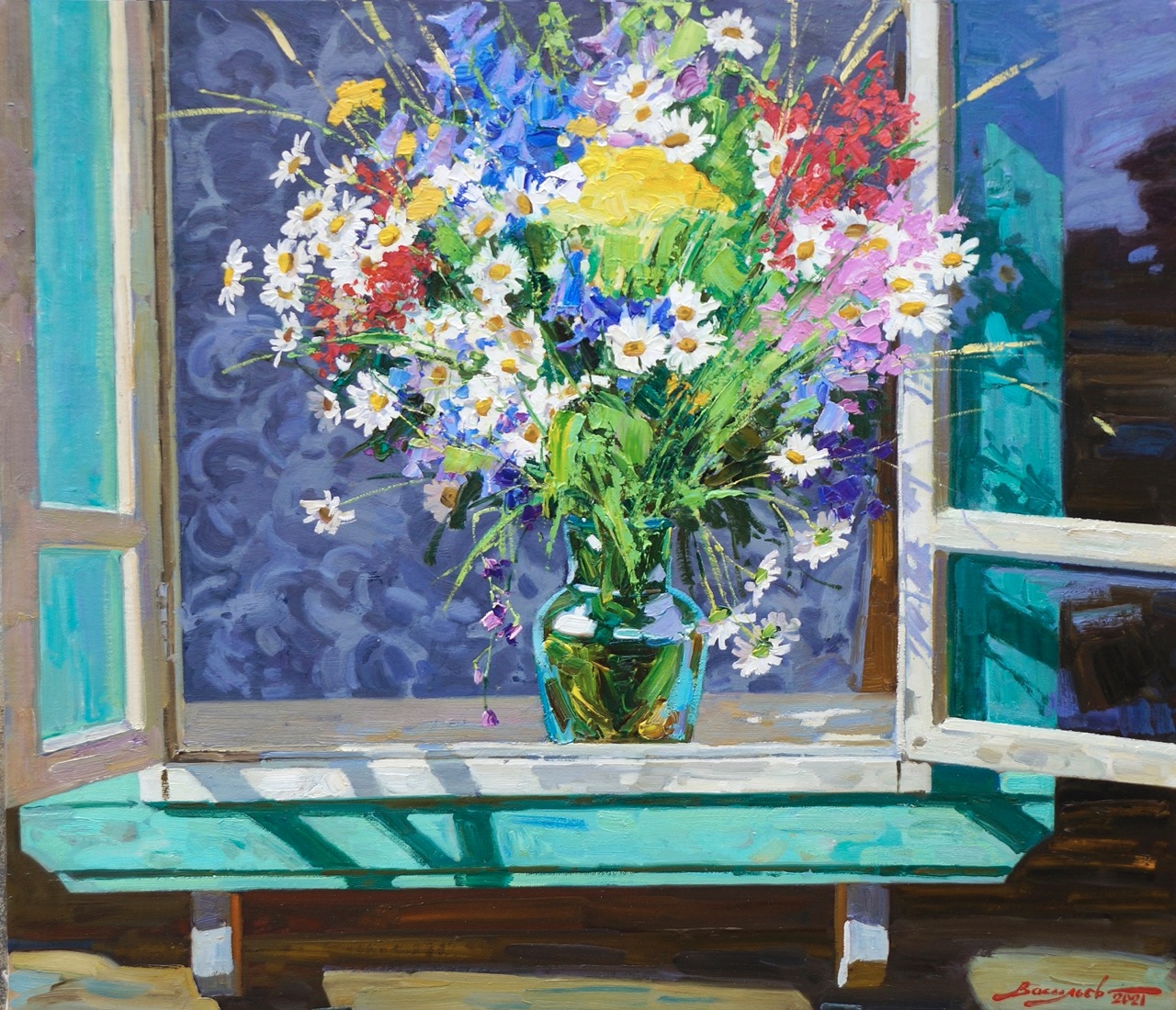 The Summer's Day - 1, Dmitry Vasiliev, Buy the painting Oil