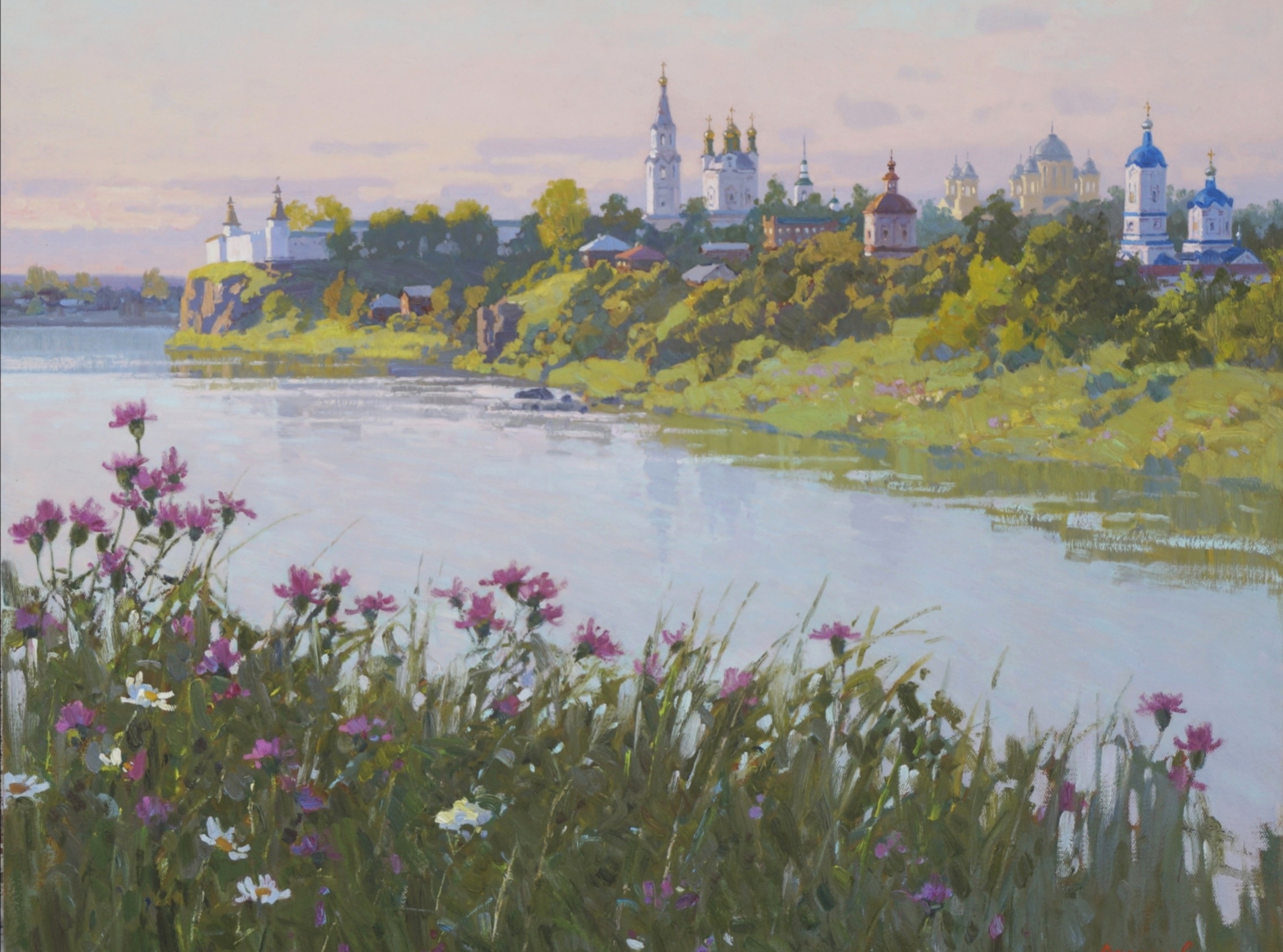 Quiet Evening. Verkhoturye - 1, Dmitry Vasiliev, Buy the painting Oil