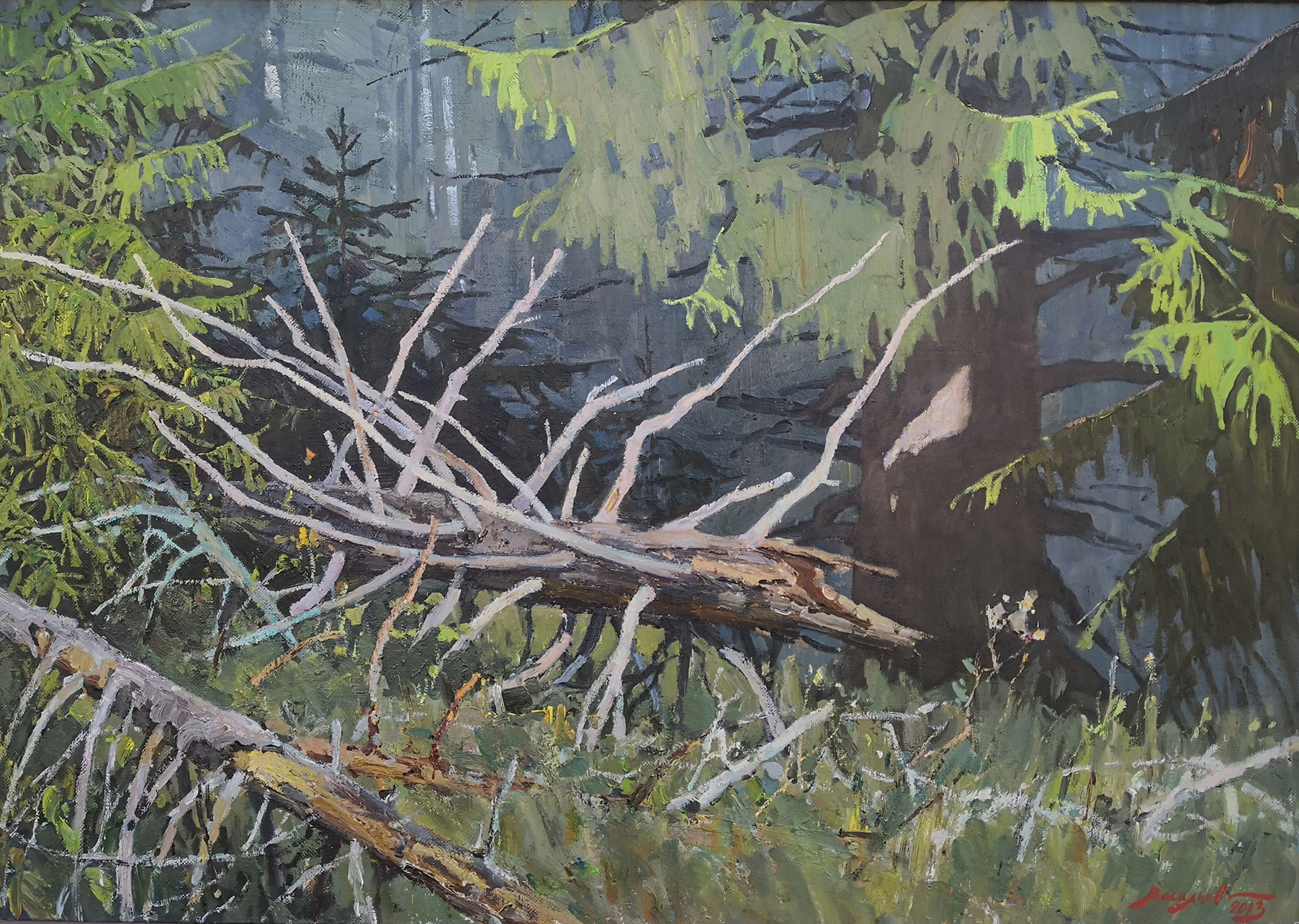 In the forest - 1, Dmitry Vasiliev, Buy the painting Oil