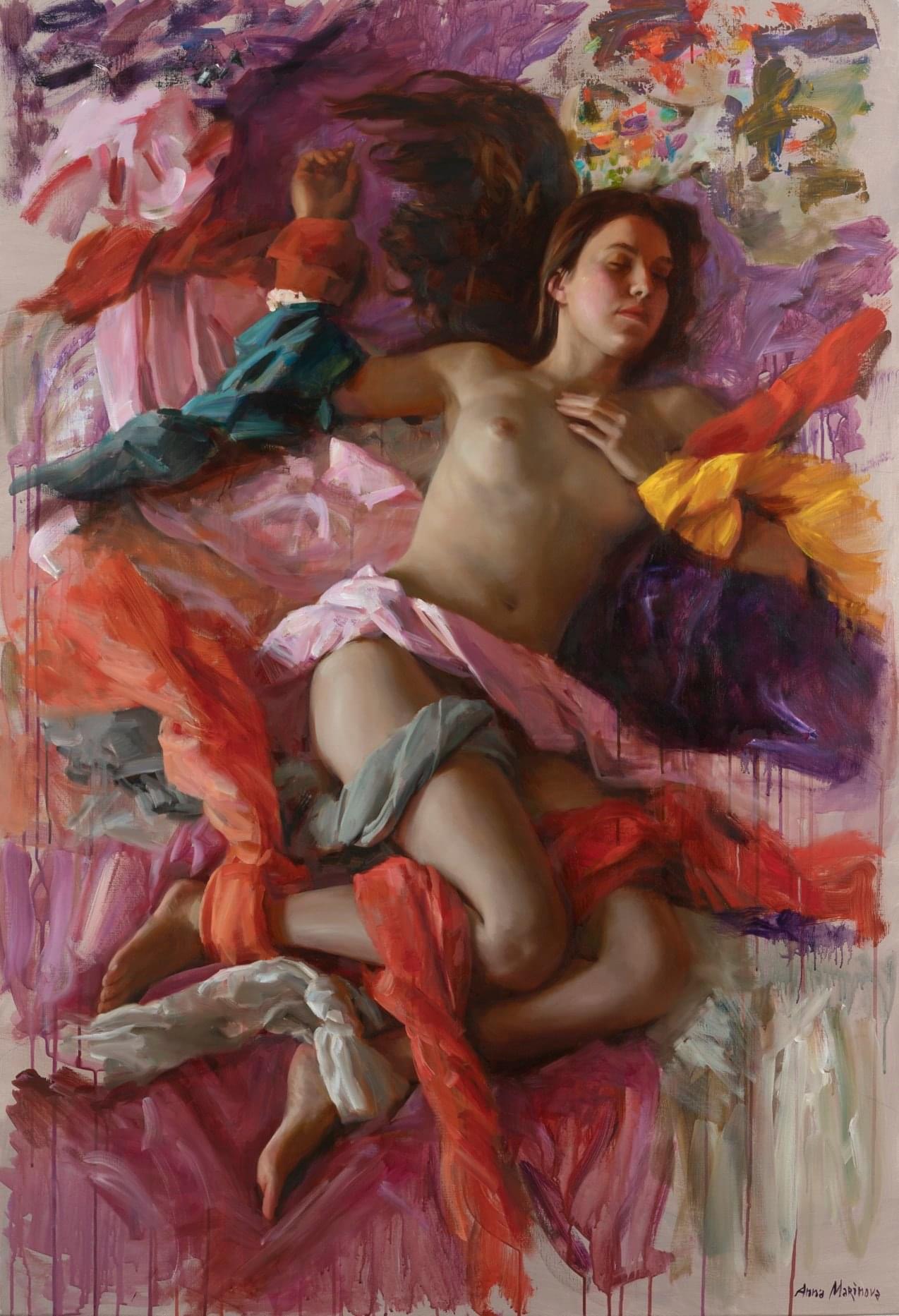 Captured by Illusion I - 1, Anna Marinova, Buy the painting Oil