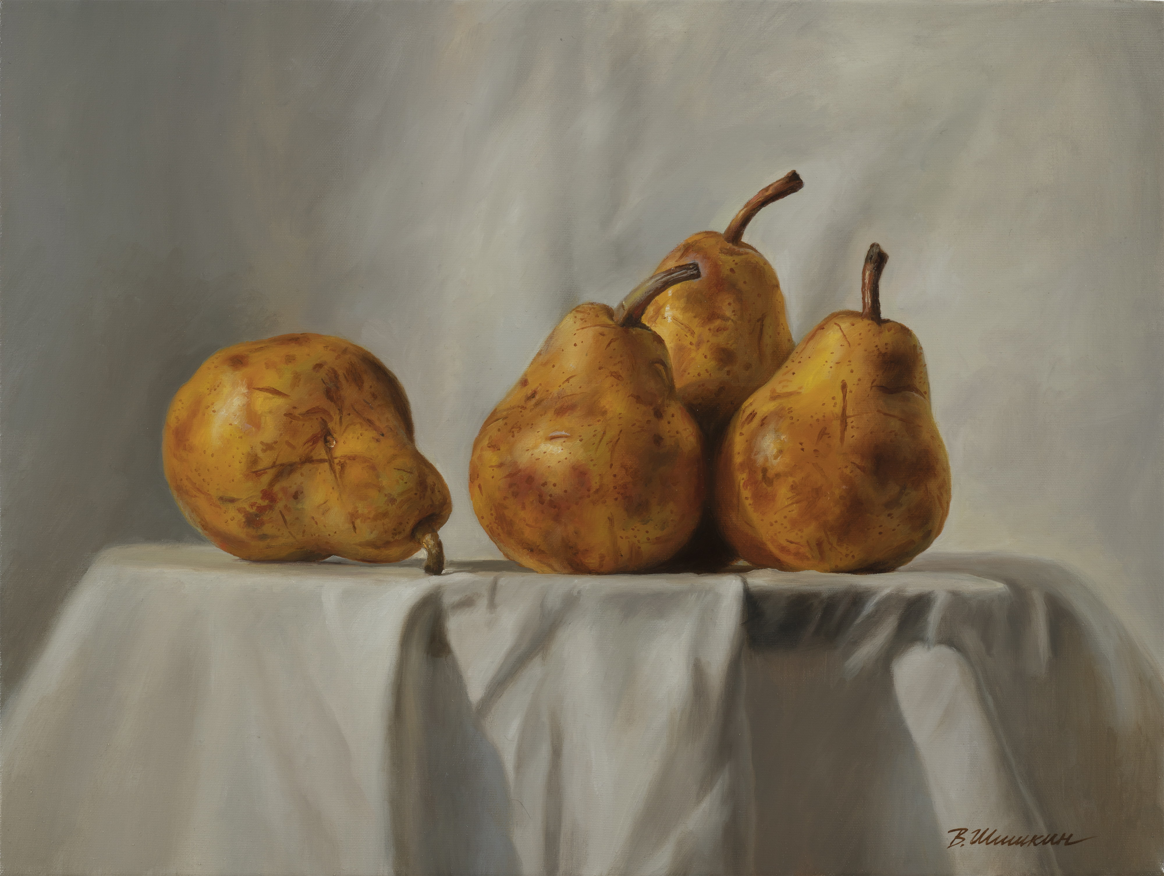 Pears - 1, Valery Shishkin, Buy the painting Oil