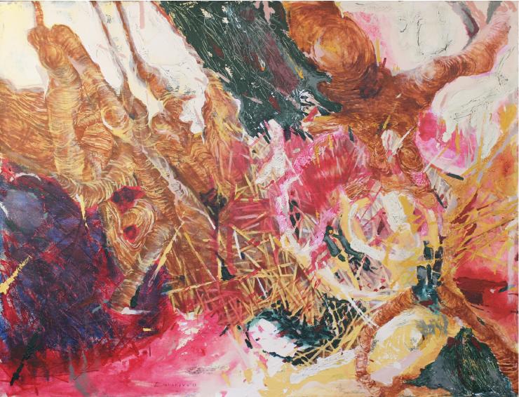 Wildfire - 1, Elena Duvanova, Buy the painting Acrylic
