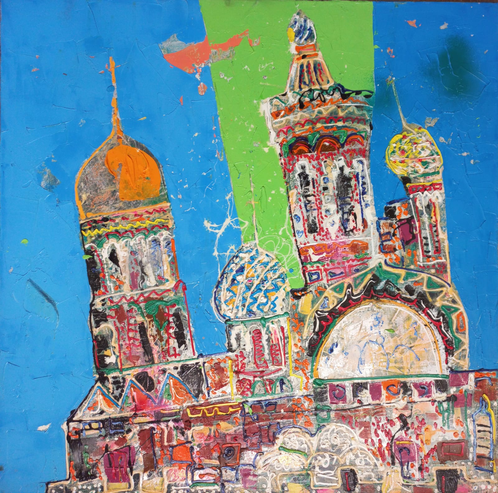 Cathedral - 1, Alexander Boyadzhan, Buy the painting Oil