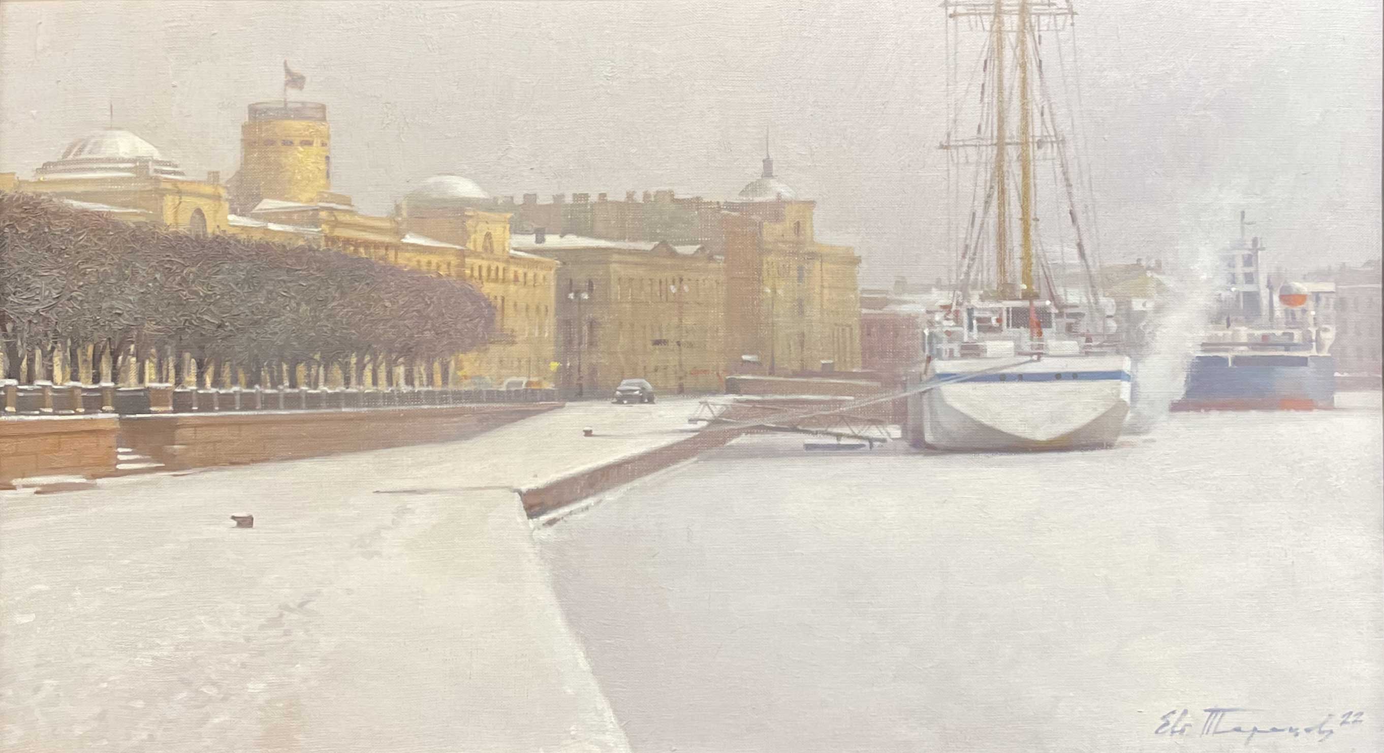 In St. Peterburg January - 1, Eugene Terekhov, Buy the painting Oil