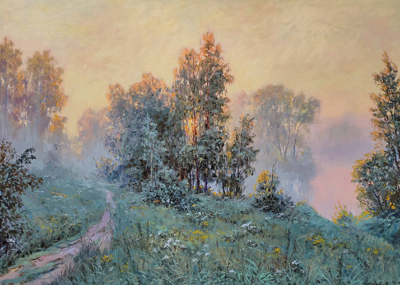 The Sun Is Rising - 1, Vyacheslav Cherdakov, Buy the painting Oil