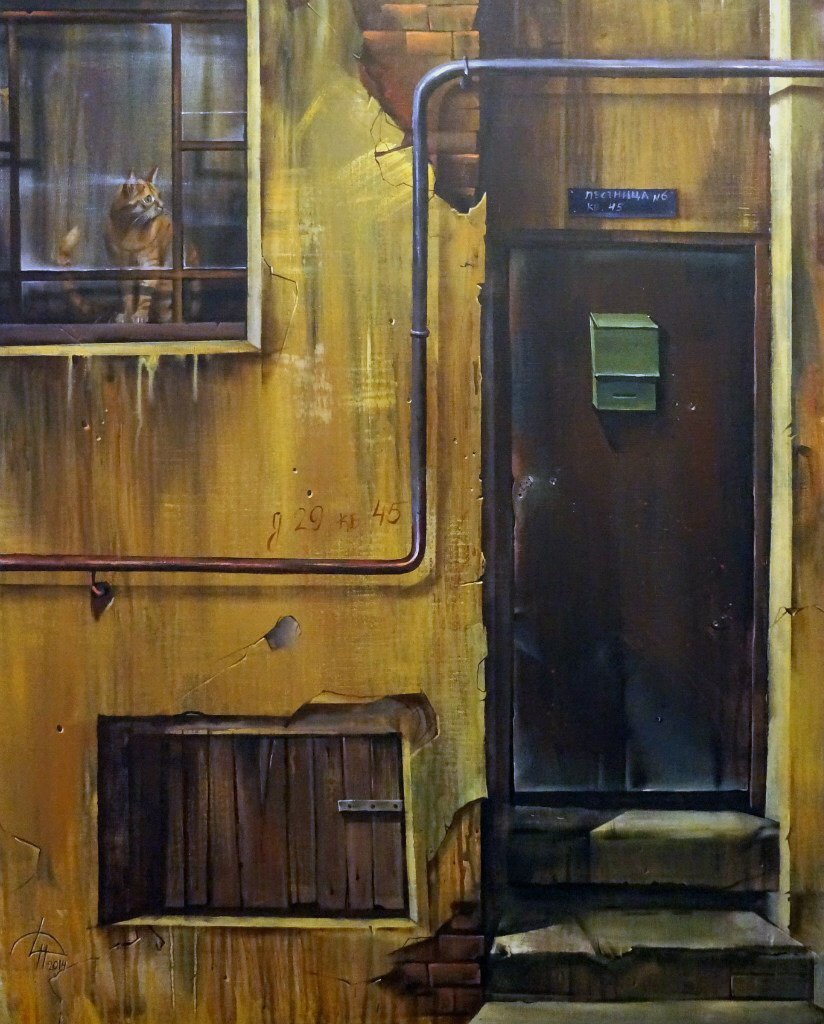 Repina Alley - 1, Dinara Hoertnagle, Buy the painting Oil