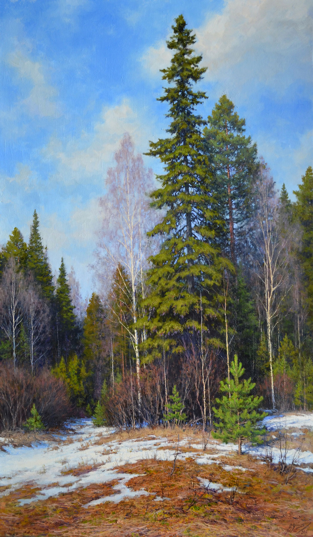 April - 1, Vadim Zainullin, Buy the painting Oil