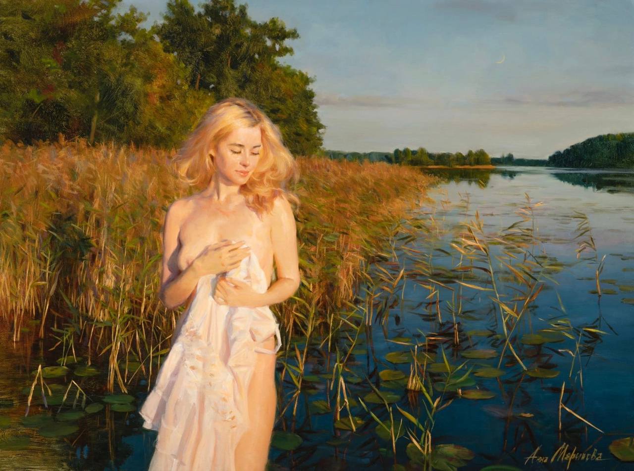 Warm August - 1, Anna Marinova, Buy the painting Oil
