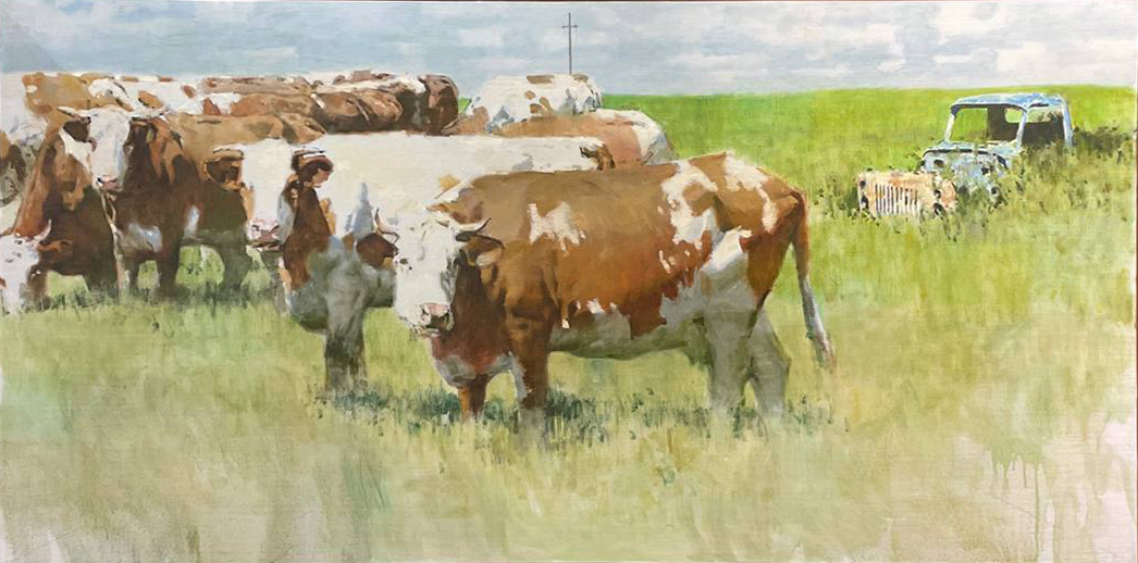 Herd - 1, Alexander Grekov, Buy the painting Oil