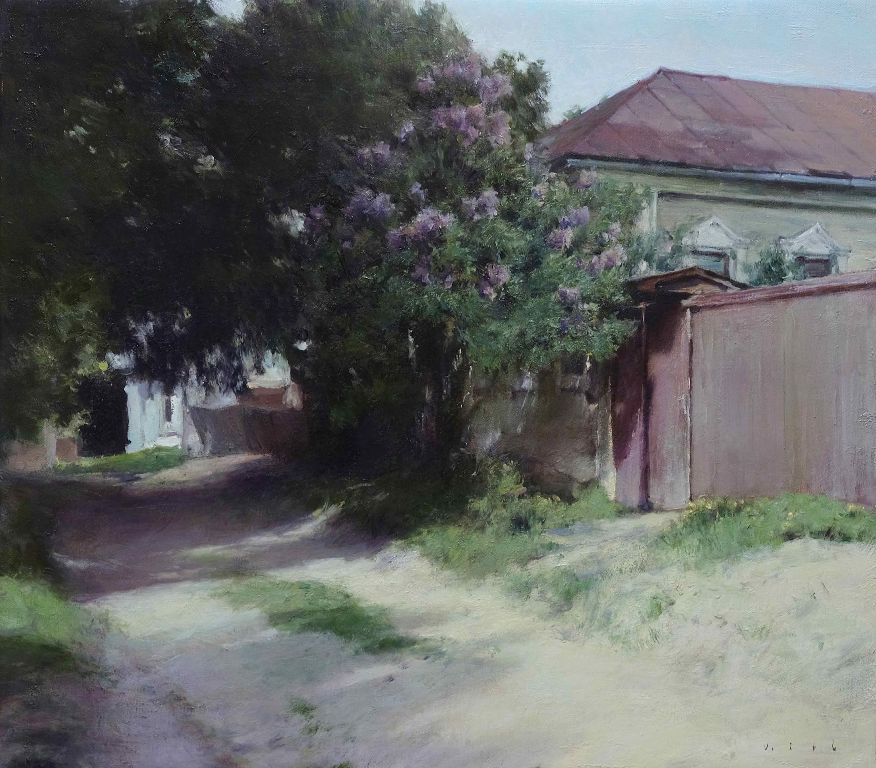 In the Old Tarusa Town, Vladimir Kirillov, Buy the painting Oil