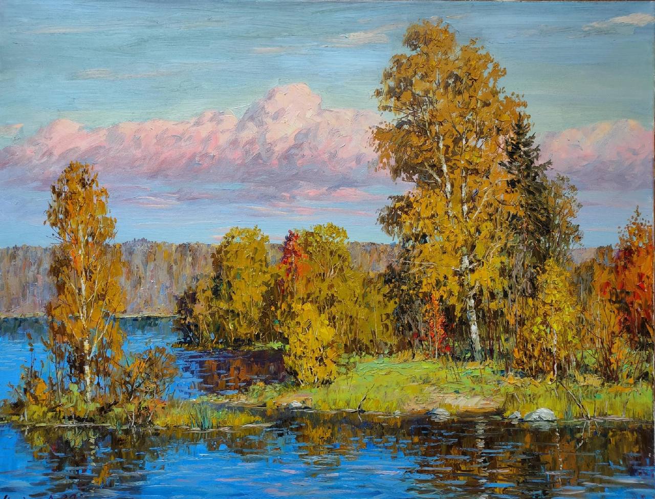 Indian Summer - 1, Vyacheslav Cherdakov, Buy the painting Oil