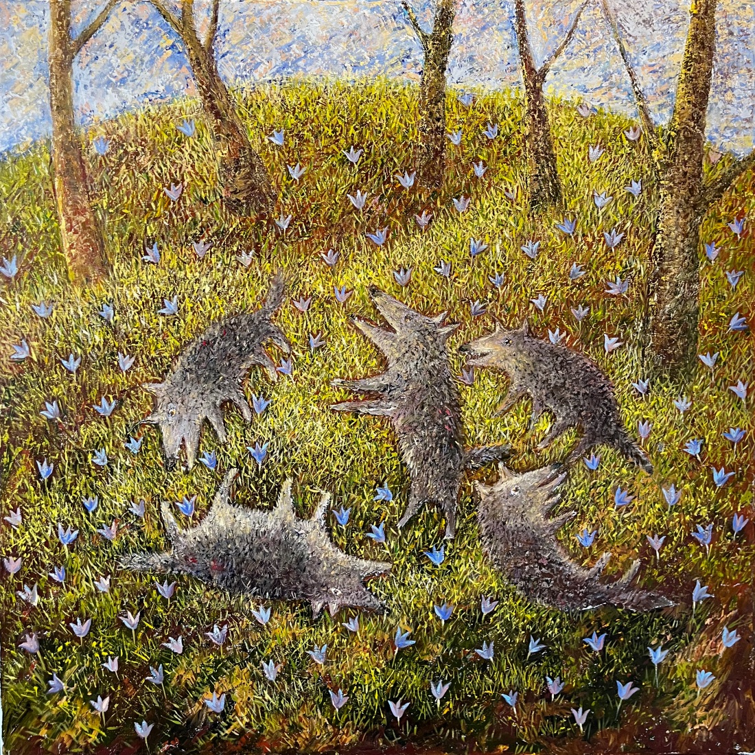 Children of the Forest - 1, Natalya Govorukhina, Buy the painting Oil