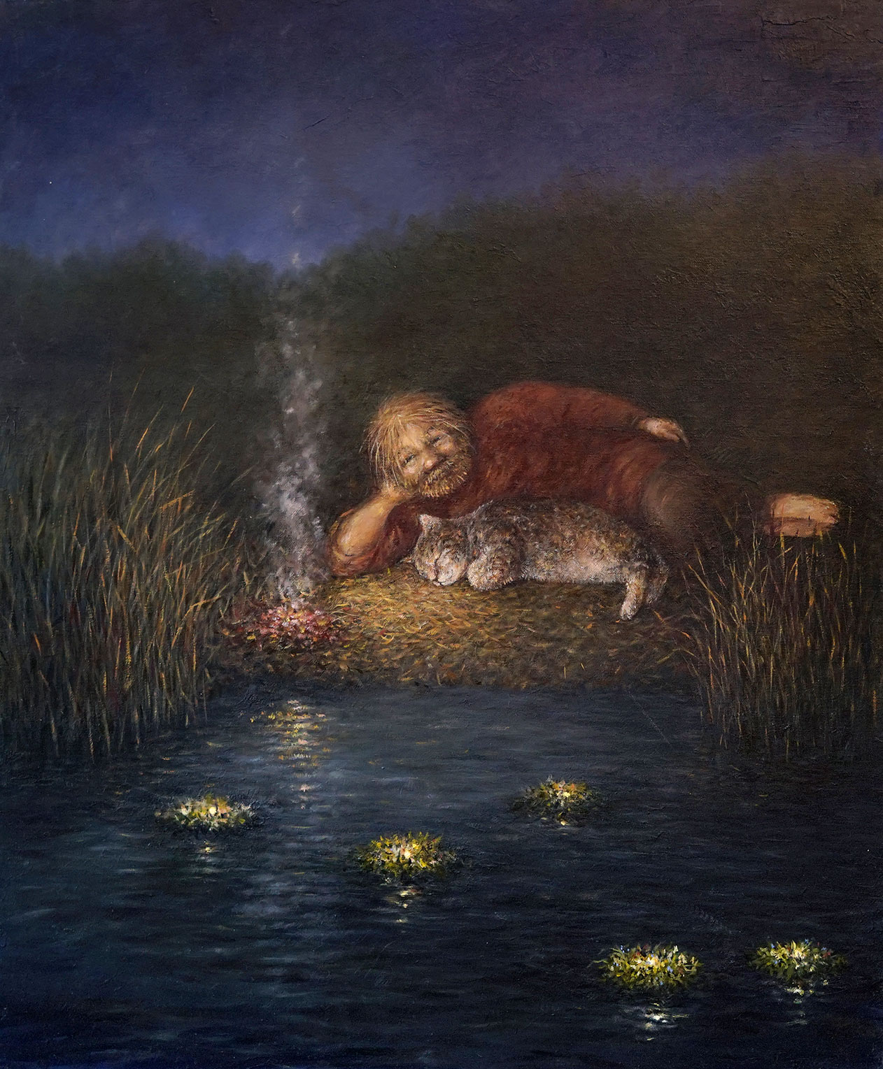 Music of night silence - 1, Natalya Govorukhina, Buy the painting Oil