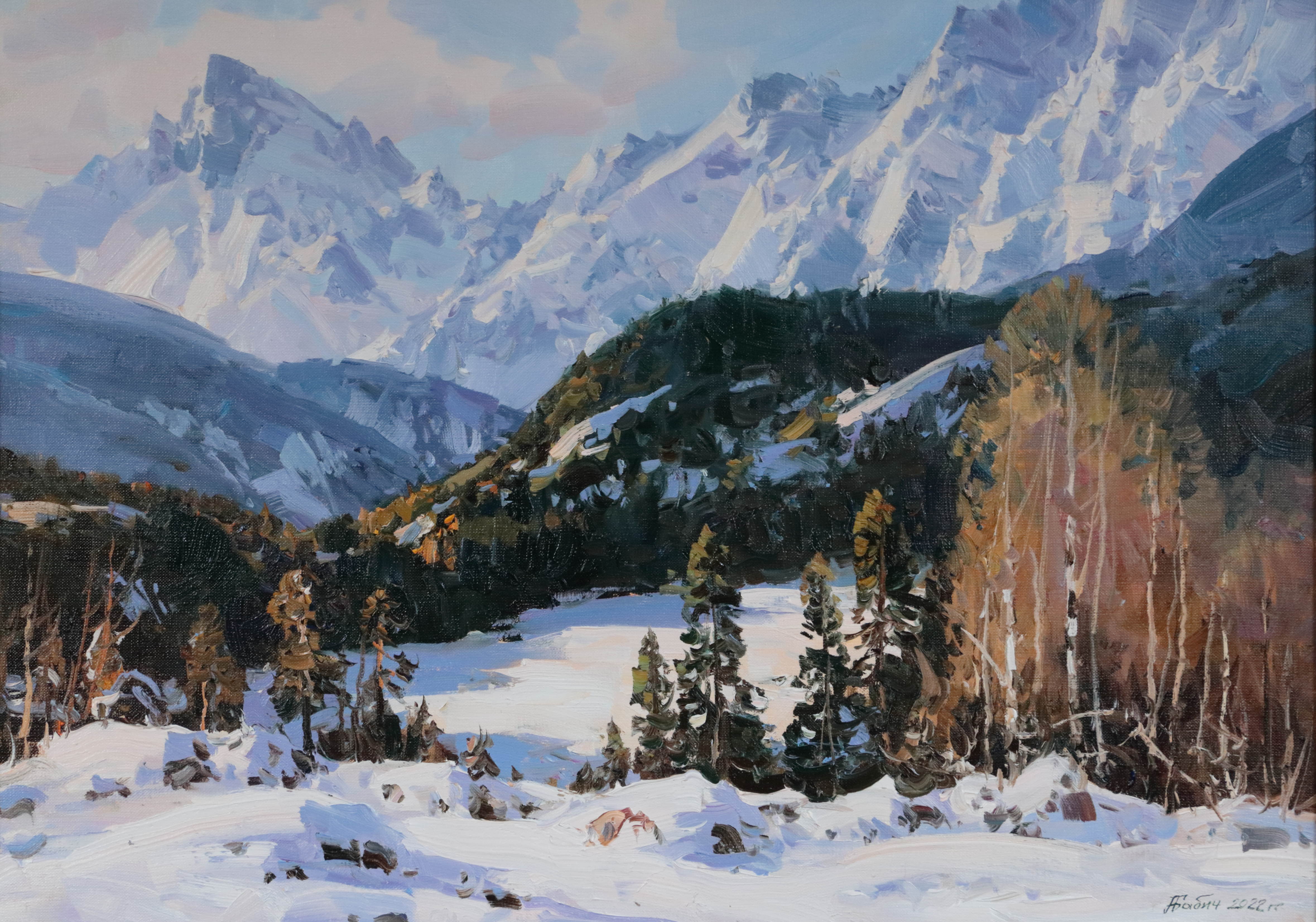 View of the Sofia Gorge - 1, Alexander Babich, Buy the painting Oil