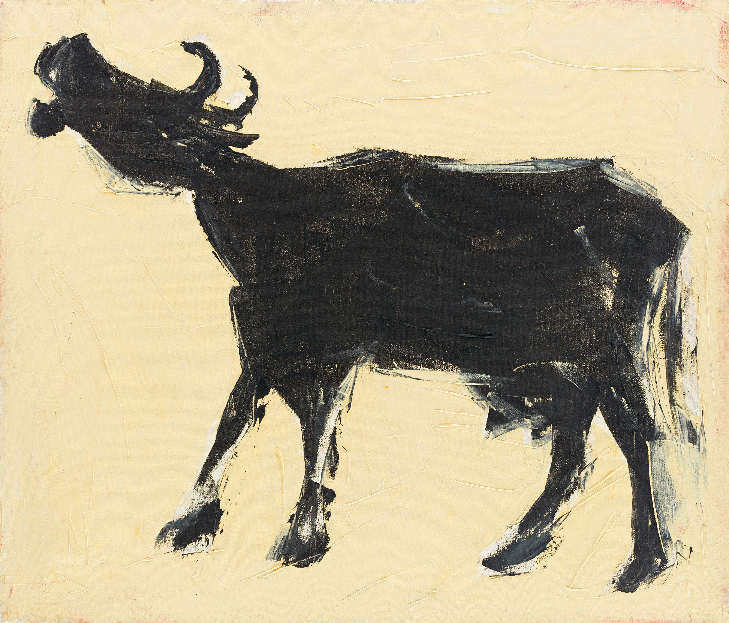 Pasture (from the series 'Passing by the Meat Processing Plant') - 1, Sergei Laushkin, Buy the painting Oil