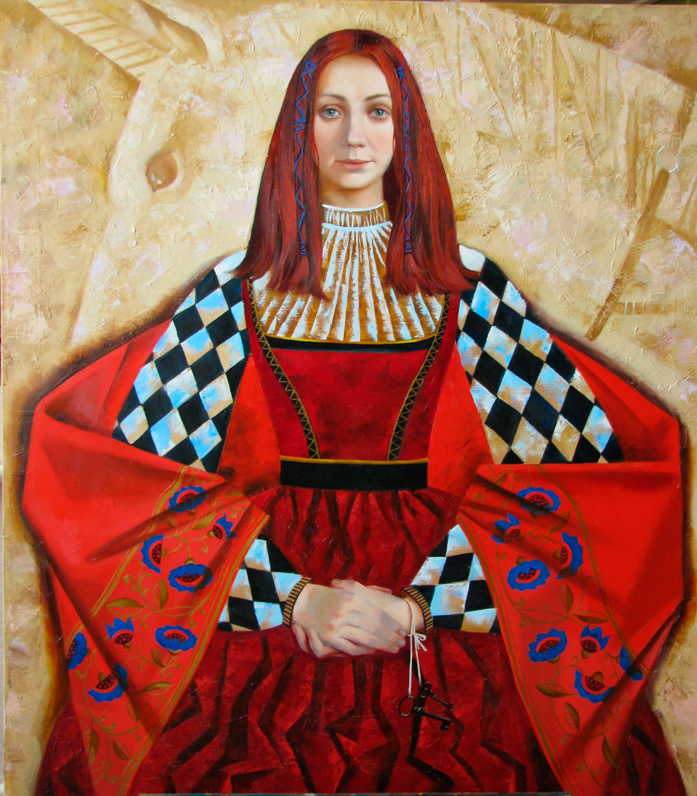 Medieval Portrait - 1, Margarita Chigina, Buy the painting Oil