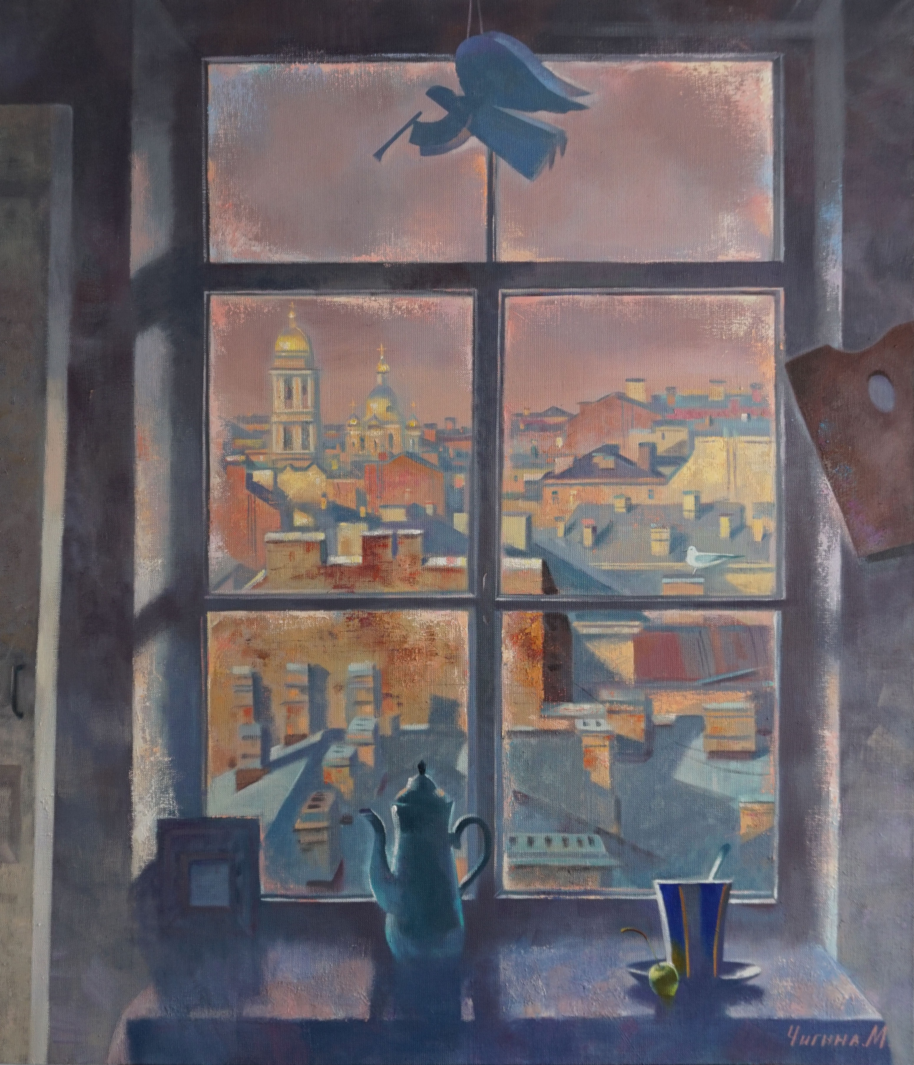 The Window - 1, Margarita Chigina, Buy the painting Oil