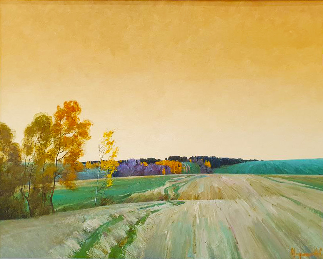 Evening Fields - 1, Stas Miroshnikov, Buy the painting Oil