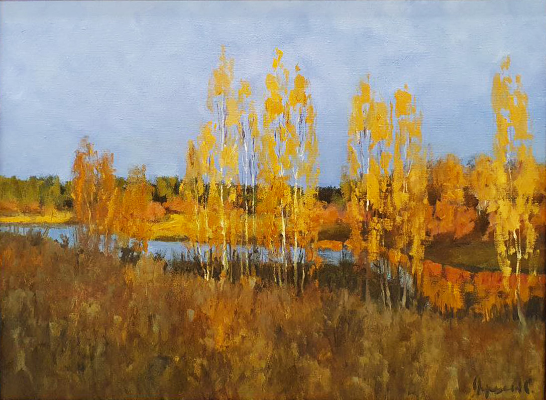 Golden Autumn - 1, Stas Miroshnikov, Buy the painting Oil
