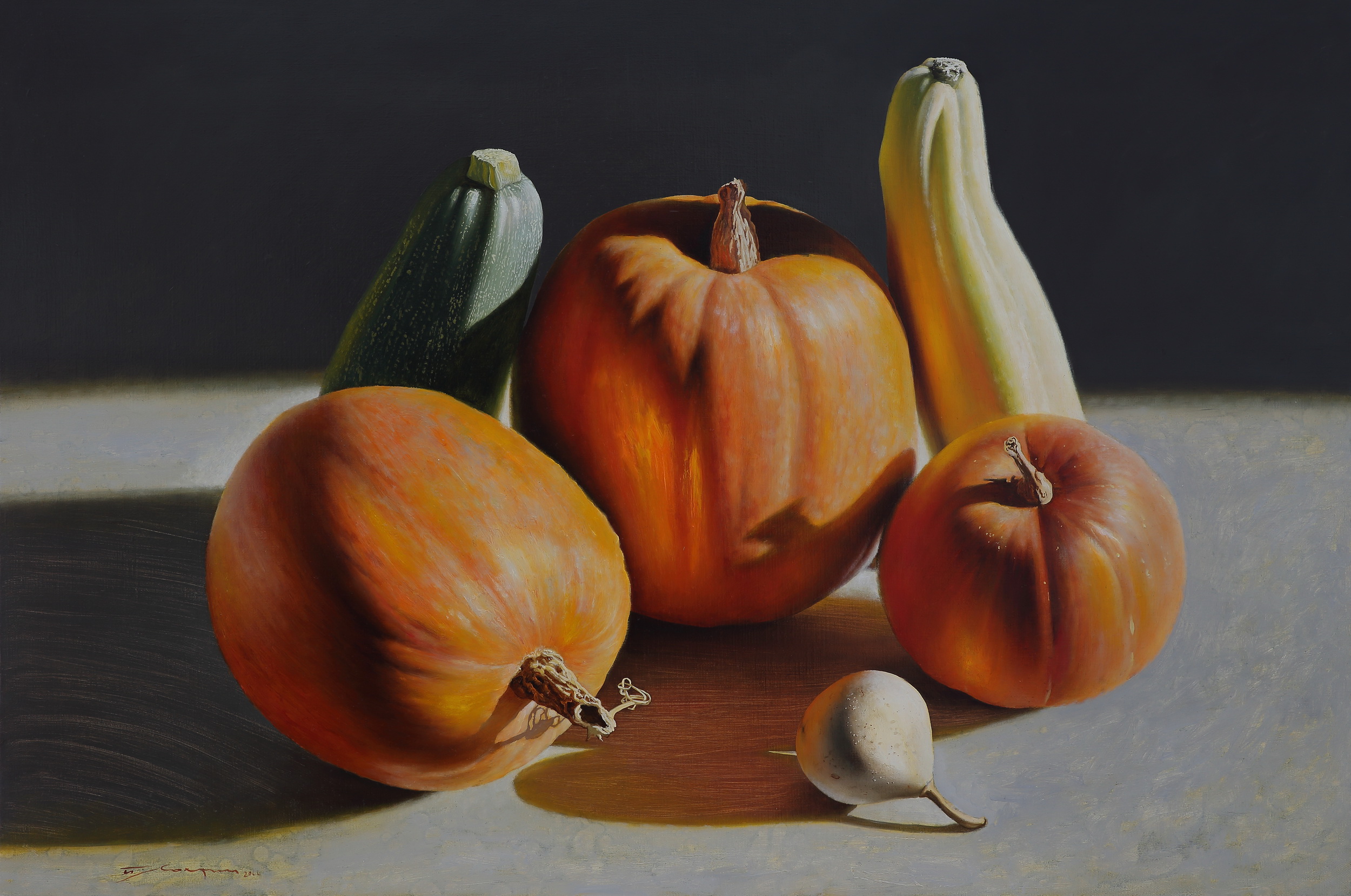 Pumpkins - 1, Ilya Khokhrin, Buy the painting Oil