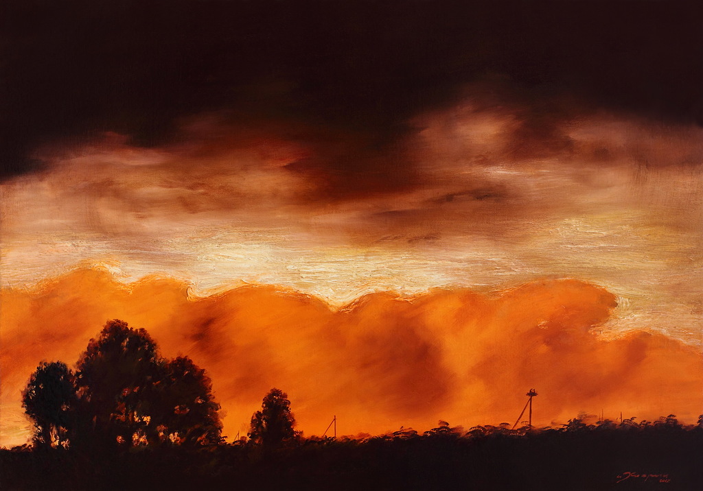 Sunset - 1, Ilya Khokhrin, Buy the painting Oil