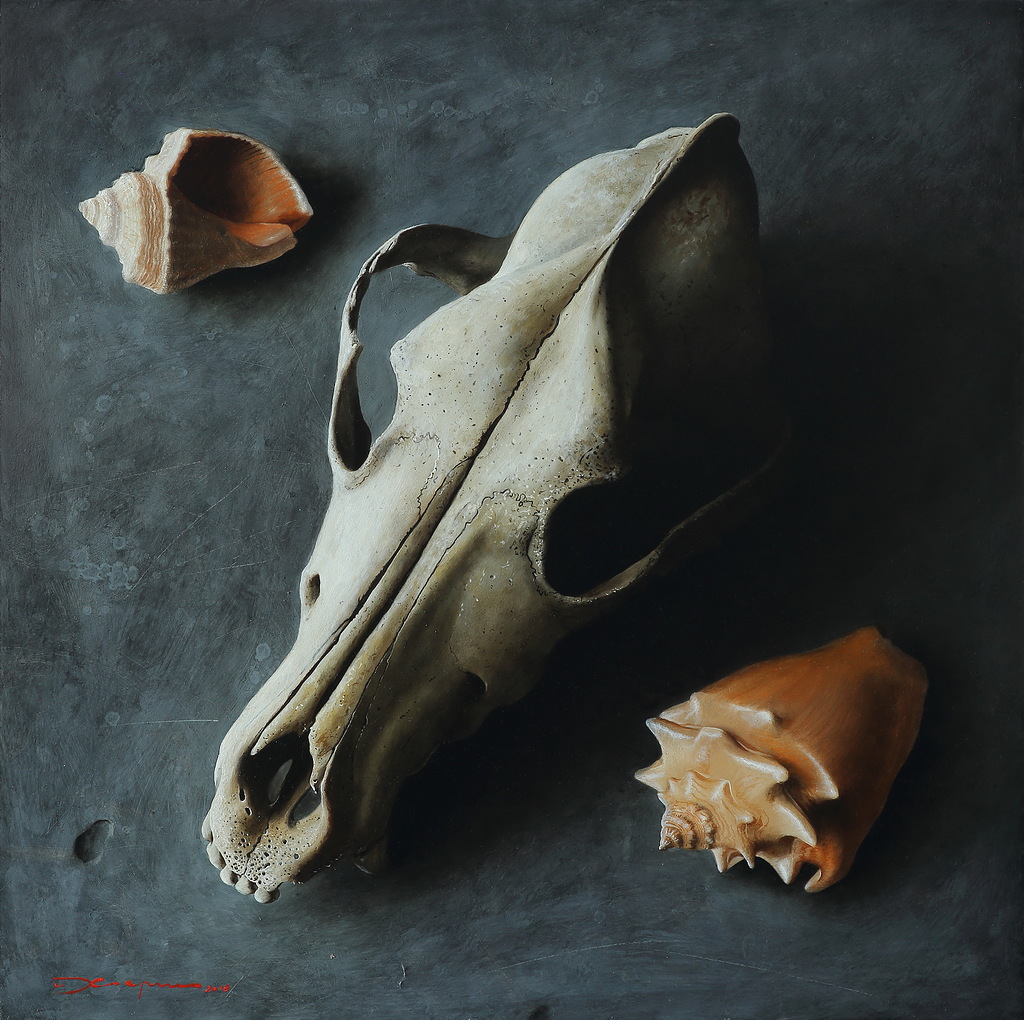 Skull - 1, Ilya Khokhrin, Buy the painting Oil