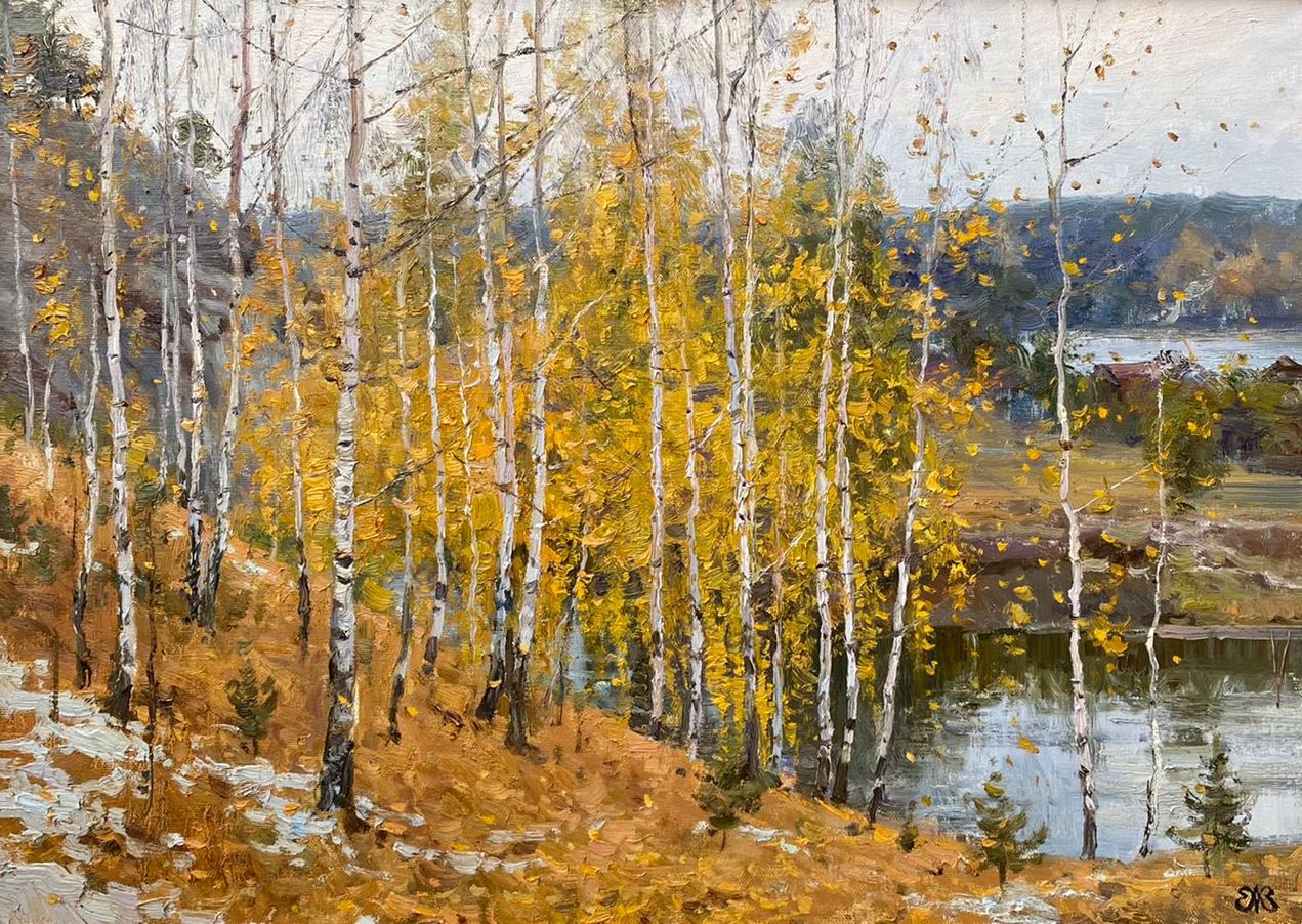 The country of birch calico - 1, Alexey Efremov, Buy the painting Oil