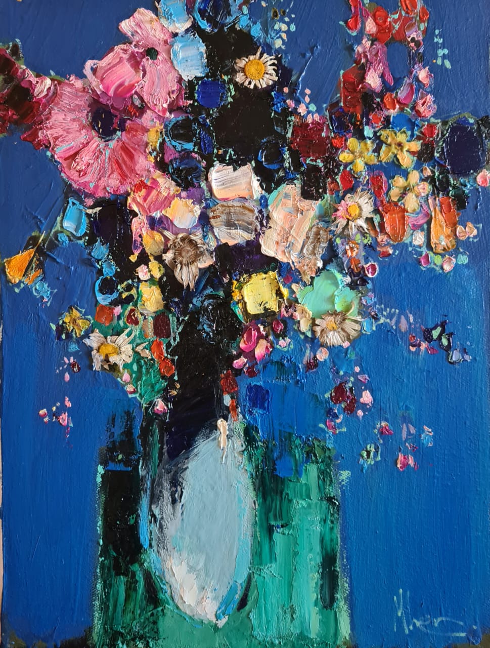 Flowers 1 - 1, Mher Chatinyan, Buy the painting Oil