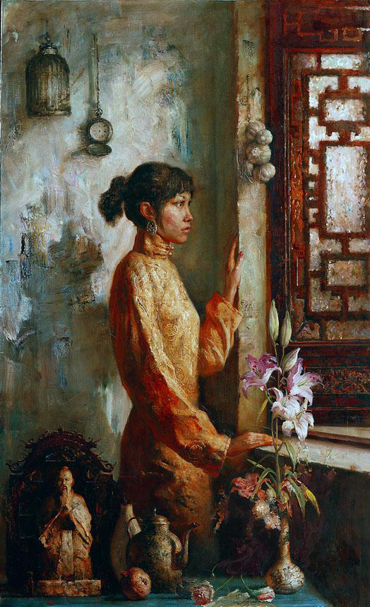 Near the window - 1, Kartashov Andrey , Buy the painting Oil