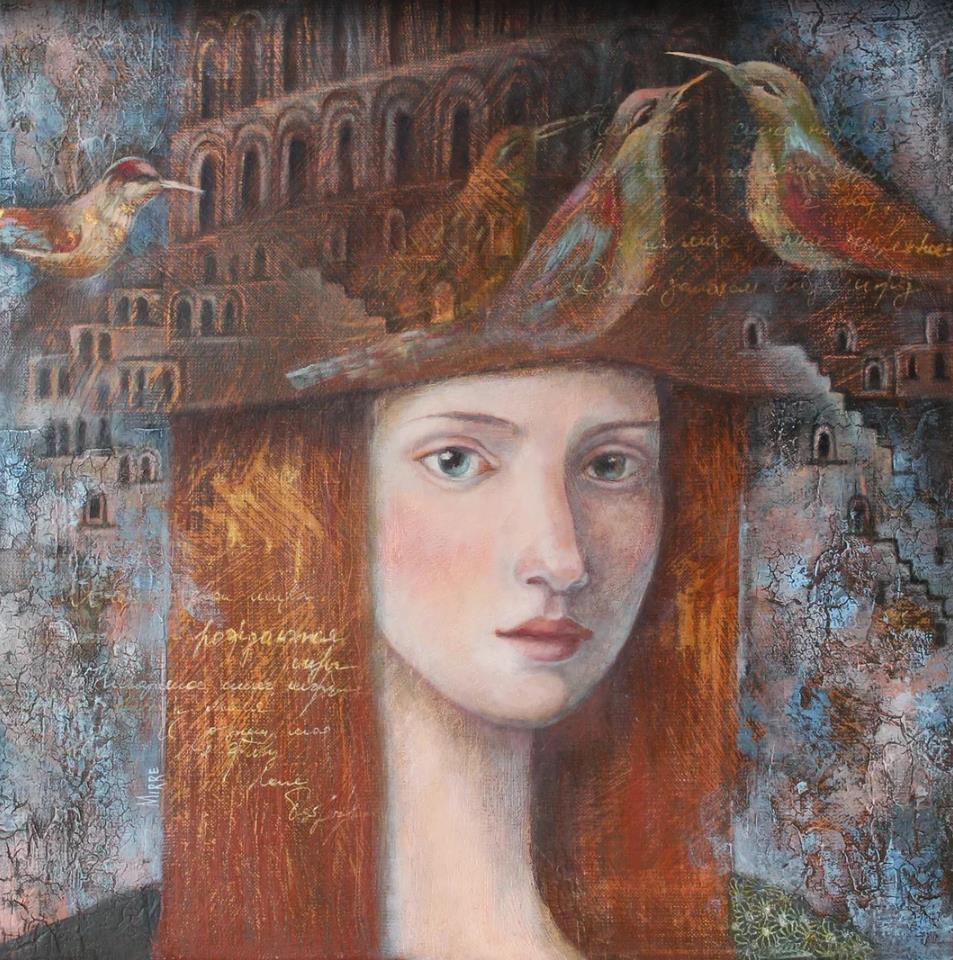 The hatter - 1, Anastasia Mirre, Buy the painting Oil