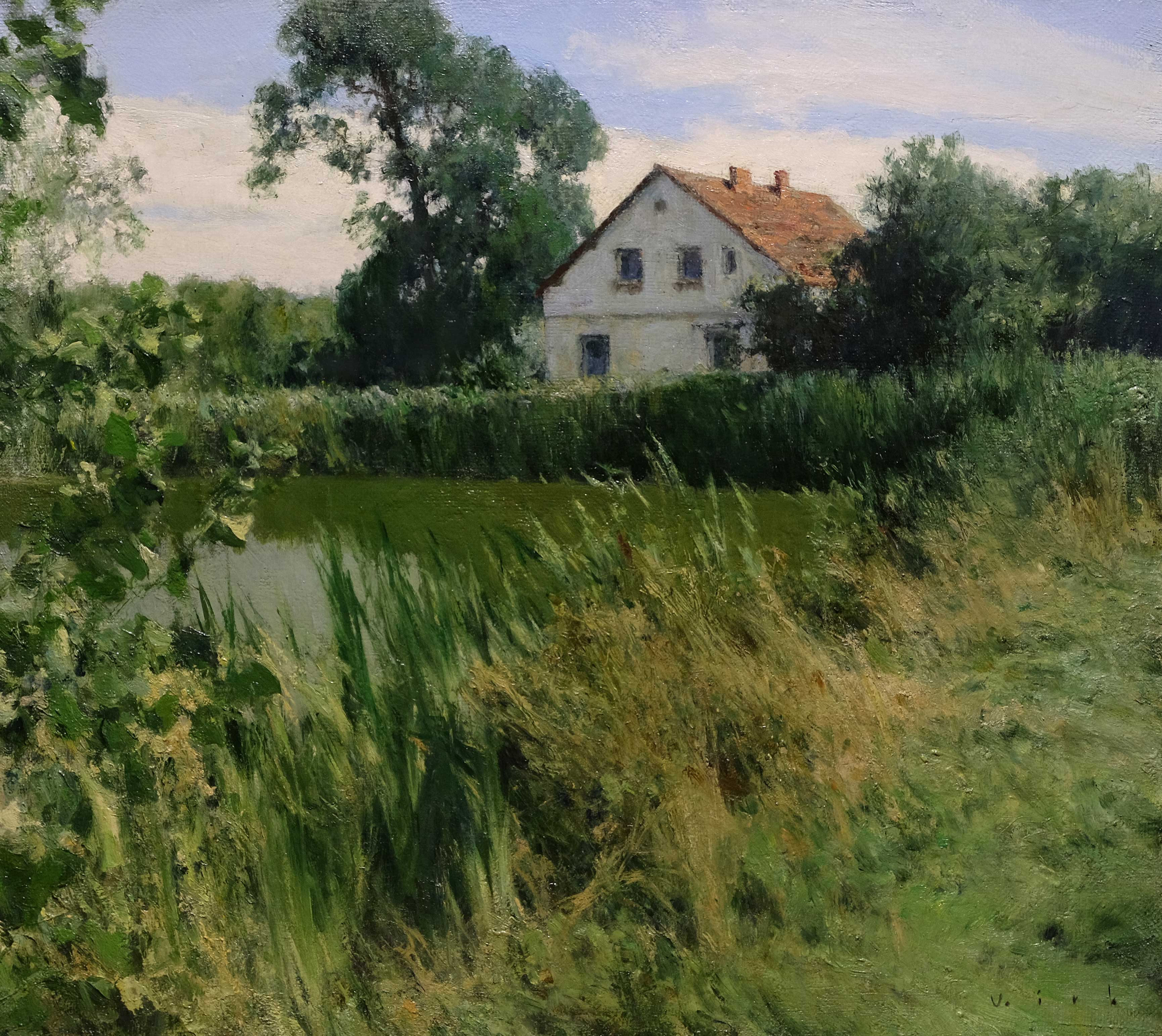 House by the water - 1, Vladimir Kirillov, Buy the painting Oil