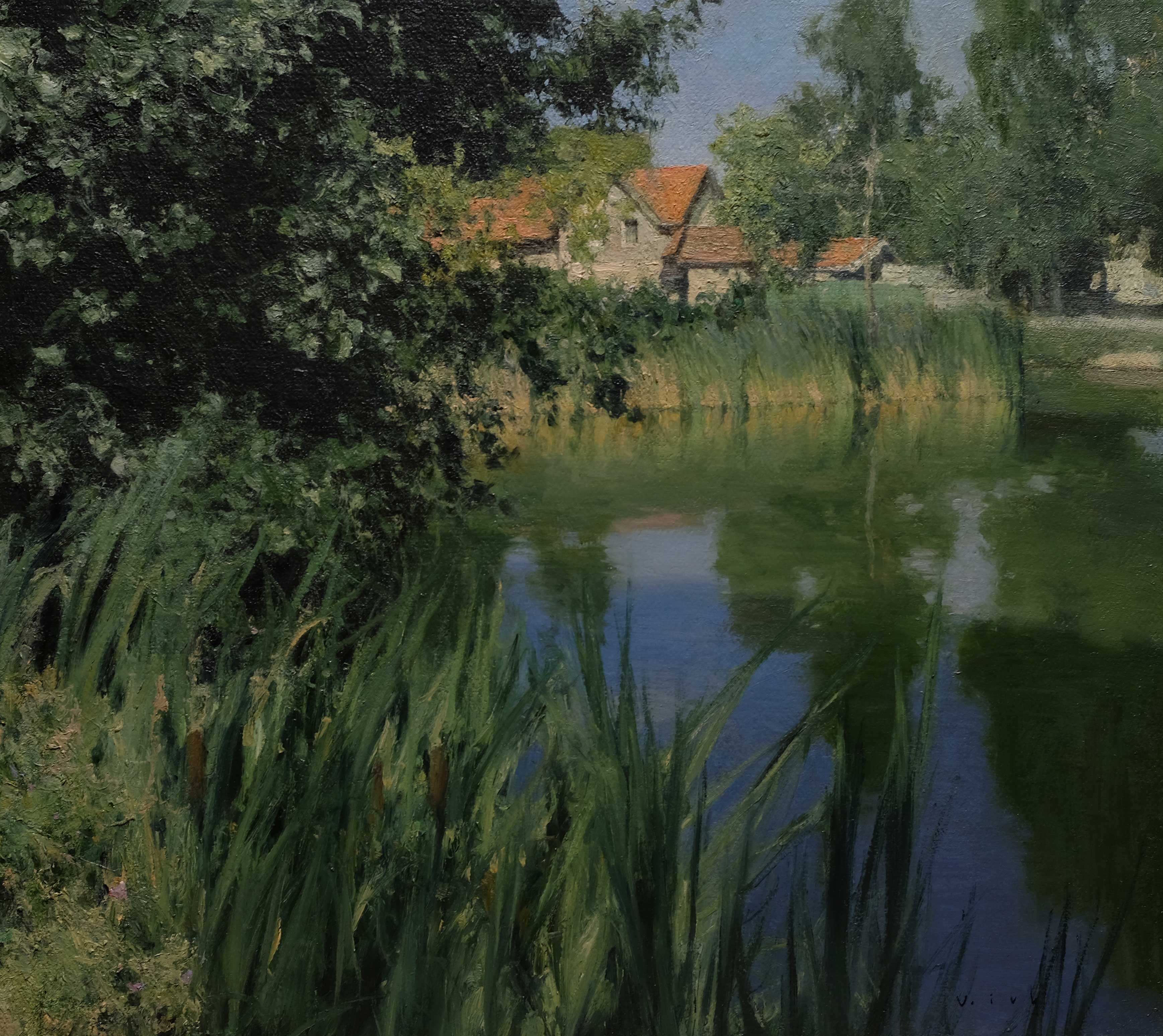 Pond - 1, Vladimir Kirillov, Buy the painting Oil
