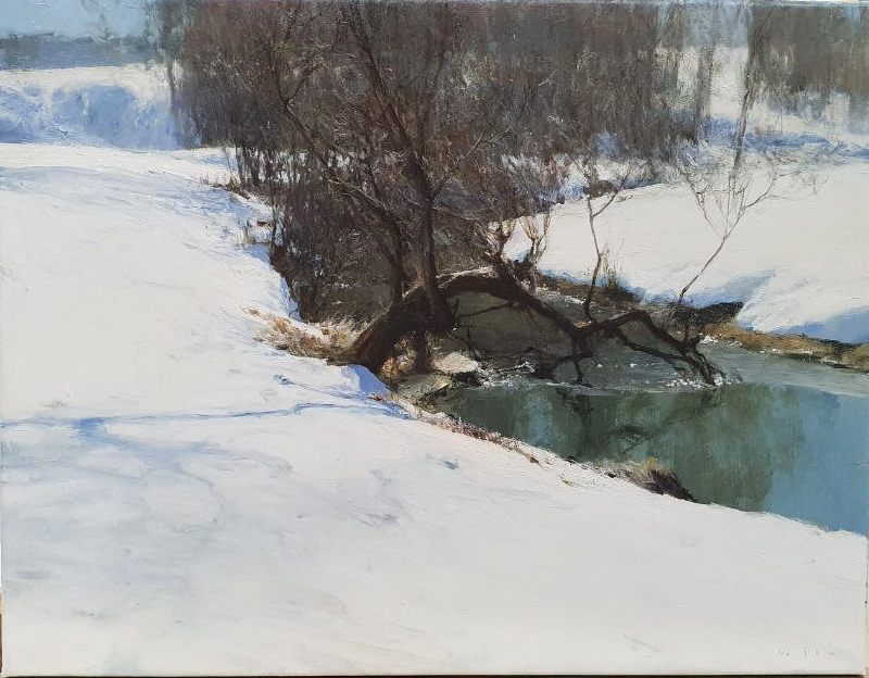 By the Vorya River - 1, Vladimir Kirillov, Buy the painting Oil