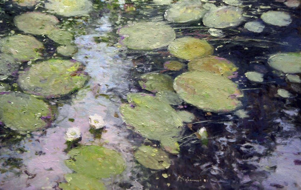 Water lilies - 1, Alexey Savchenko, Buy the painting Oil