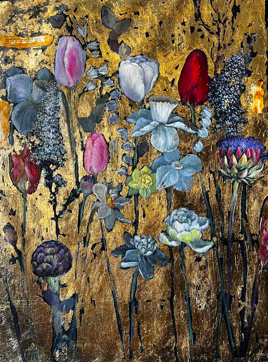 The sun in the petals - 1, Anna Jolnovskaya, Buy the painting Oil