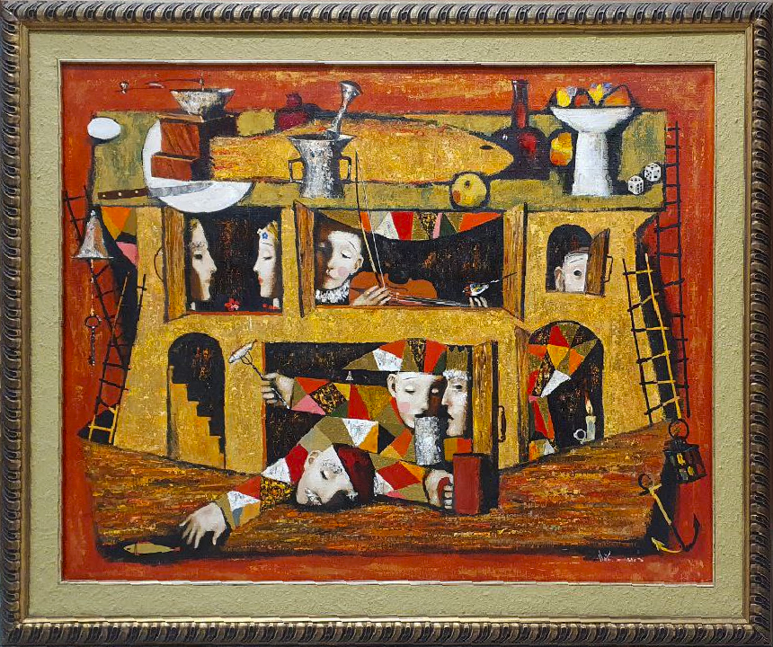 Ship of Fools - 1, Pavel Pokidishev, Buy the painting Oil