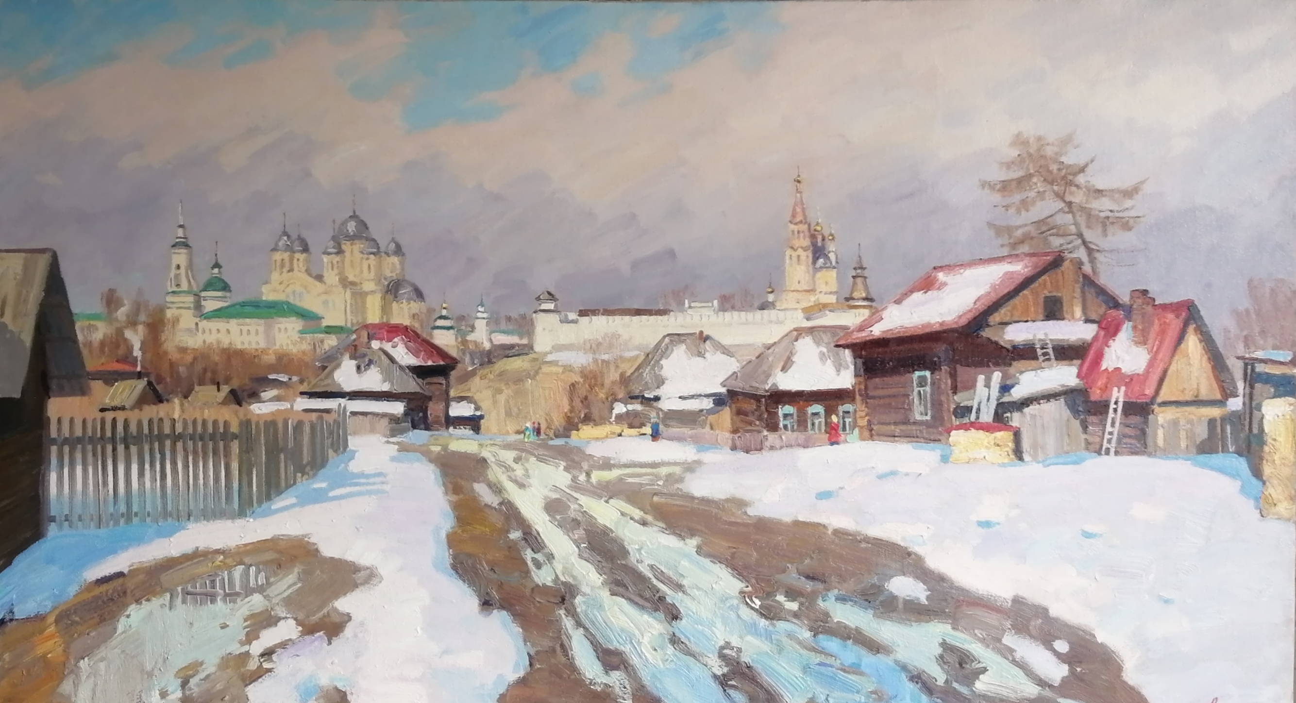 The Beginning of Spring. Verkhoturye - 1, Dmitry Vasiliev, Buy the painting Oil